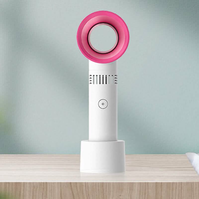 Eyelash Extension Bladeless Handheld Fan