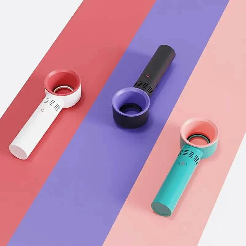 Eyelash Extension Bladeless Handheld Fan