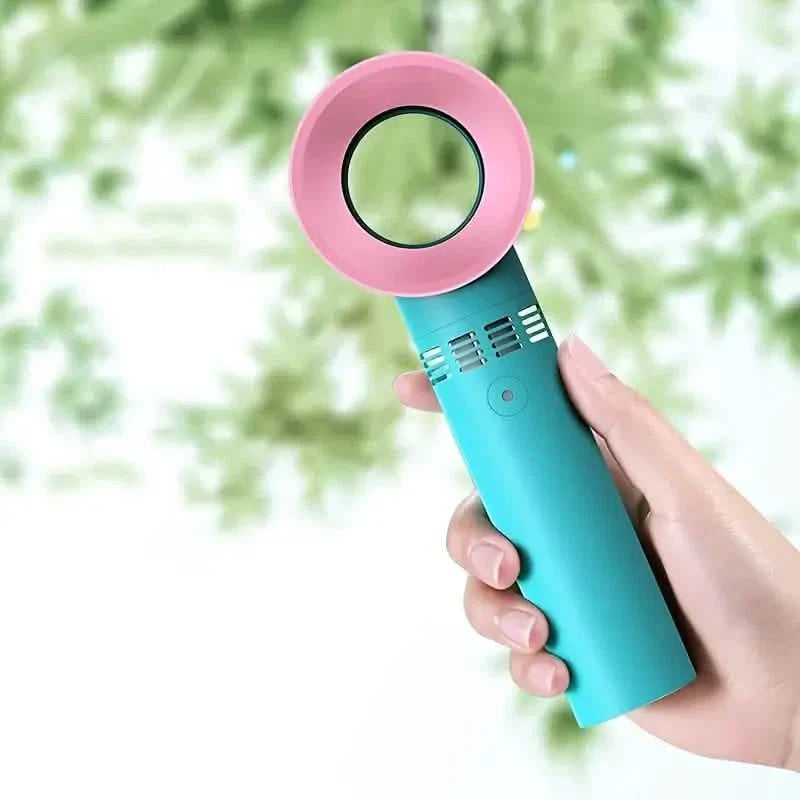 Eyelash Extension Bladeless Handheld Fan