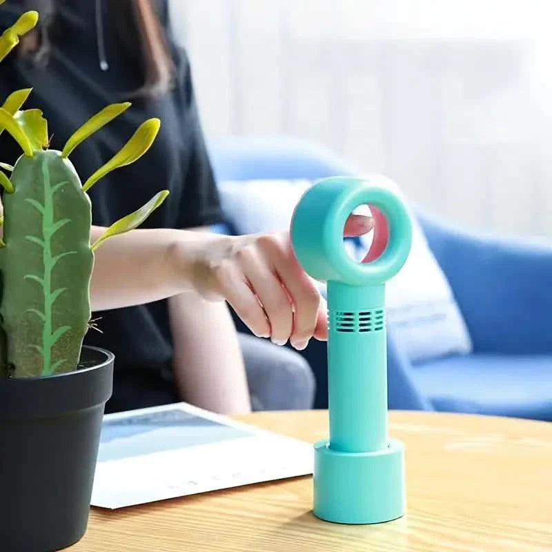 Eyelash Extension Bladeless Handheld Fan