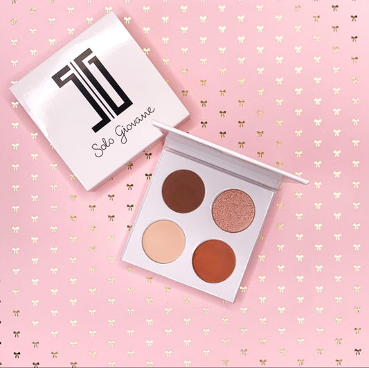 Matte & Bright Shimmery Nude Mini Palette