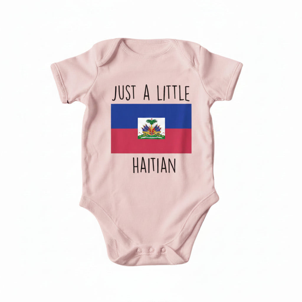 Haitian Flag Baby Bodysuit