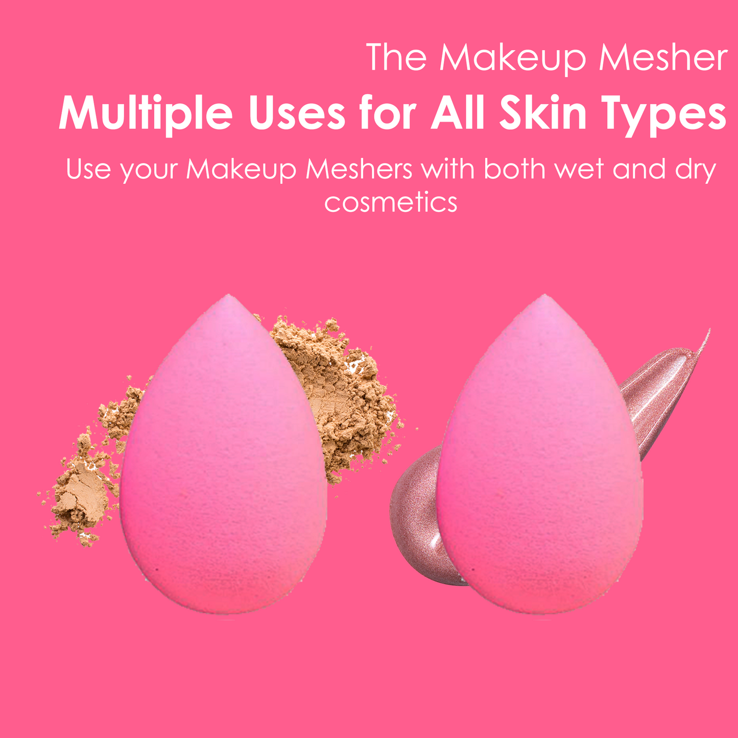 Hot Pink Makeup Mesher