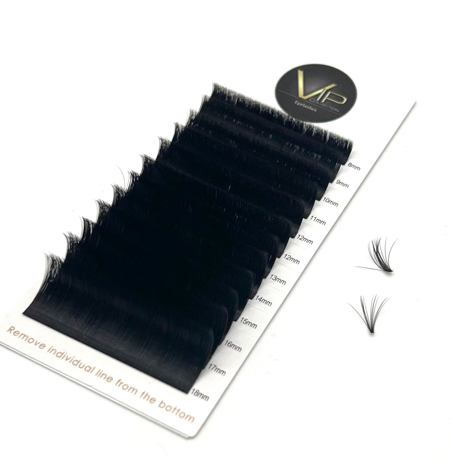 VIP Quick Fan Lash Extensions, 12 Lines 0.05 C Curl
