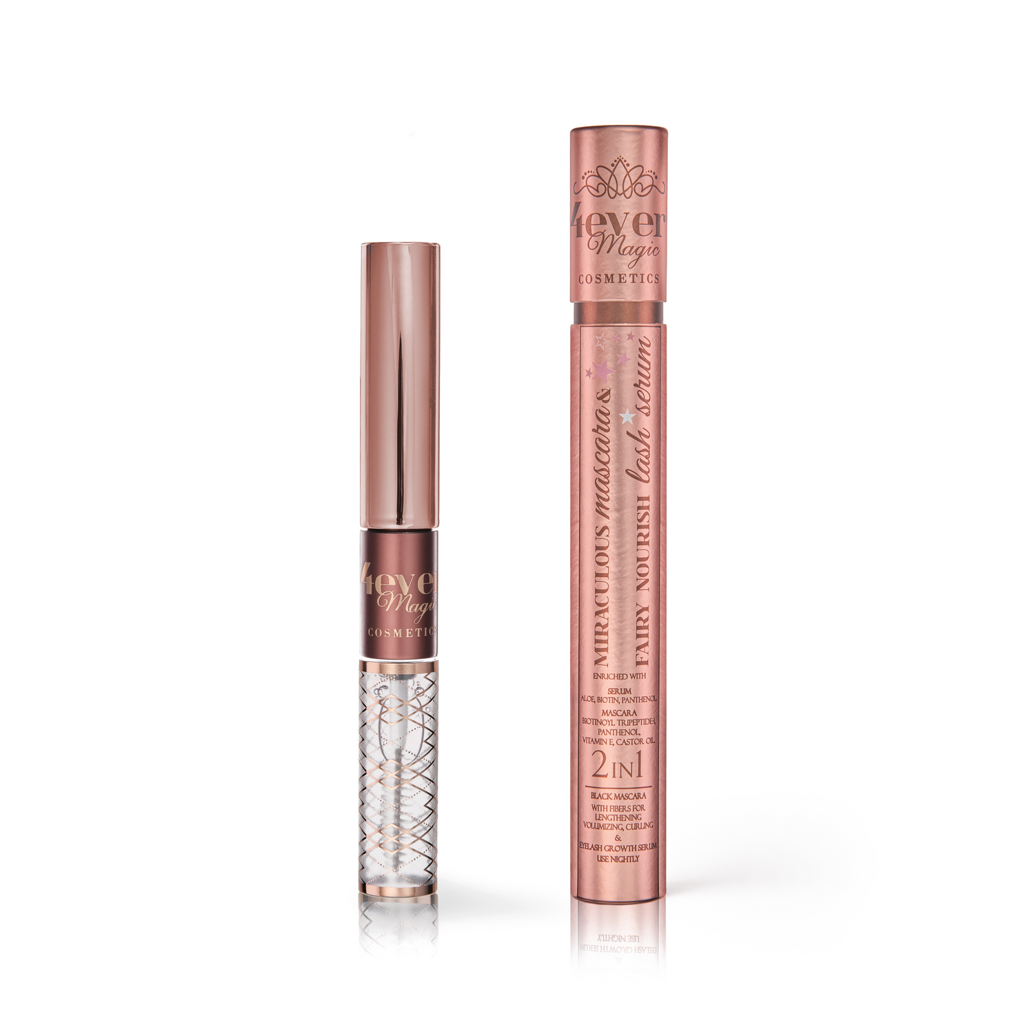 Dual-End Mascara & Nourishing EyeLash Serum