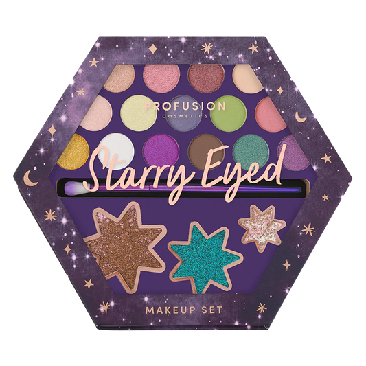 multi-finish 18-shade Starry Eyed Palette