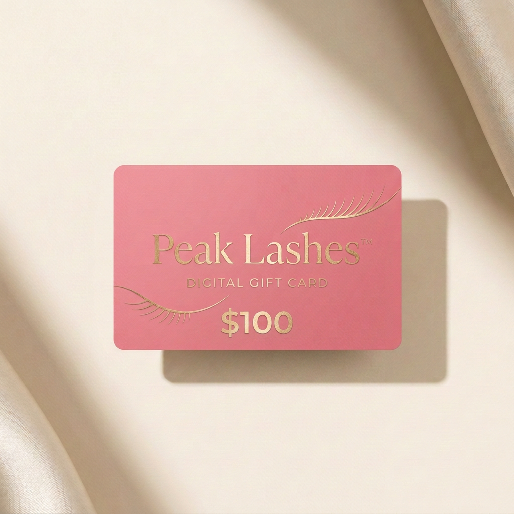 Peak Lashes™ Digital Gift Card