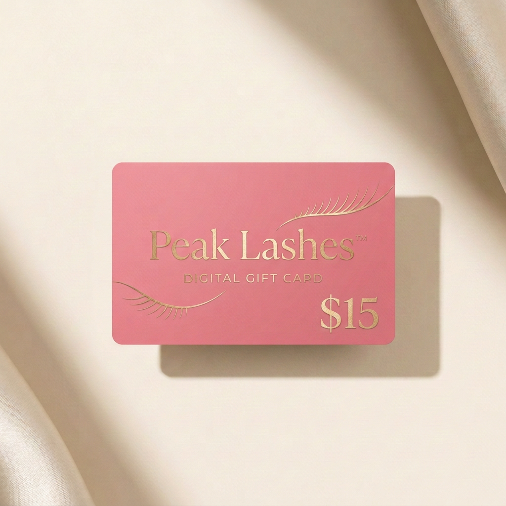 Peak Lashes™ Digital Gift Card