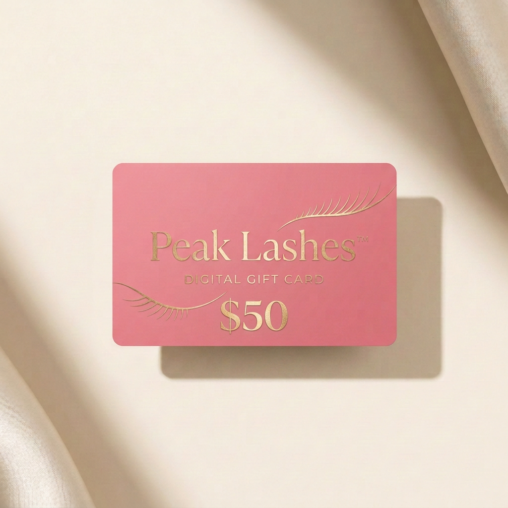 Peak Lashes™ Digital Gift Card