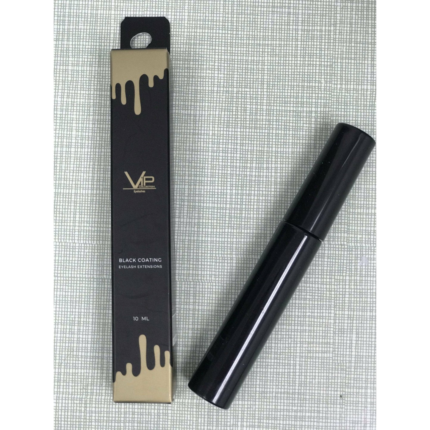 VIP Eyelash Extensions Coating Mascara, Clear & Black, 10mL