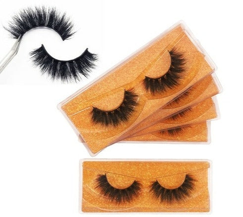 5 Pairs 3D Mink Fluffy & Dramatic Strip Lashes