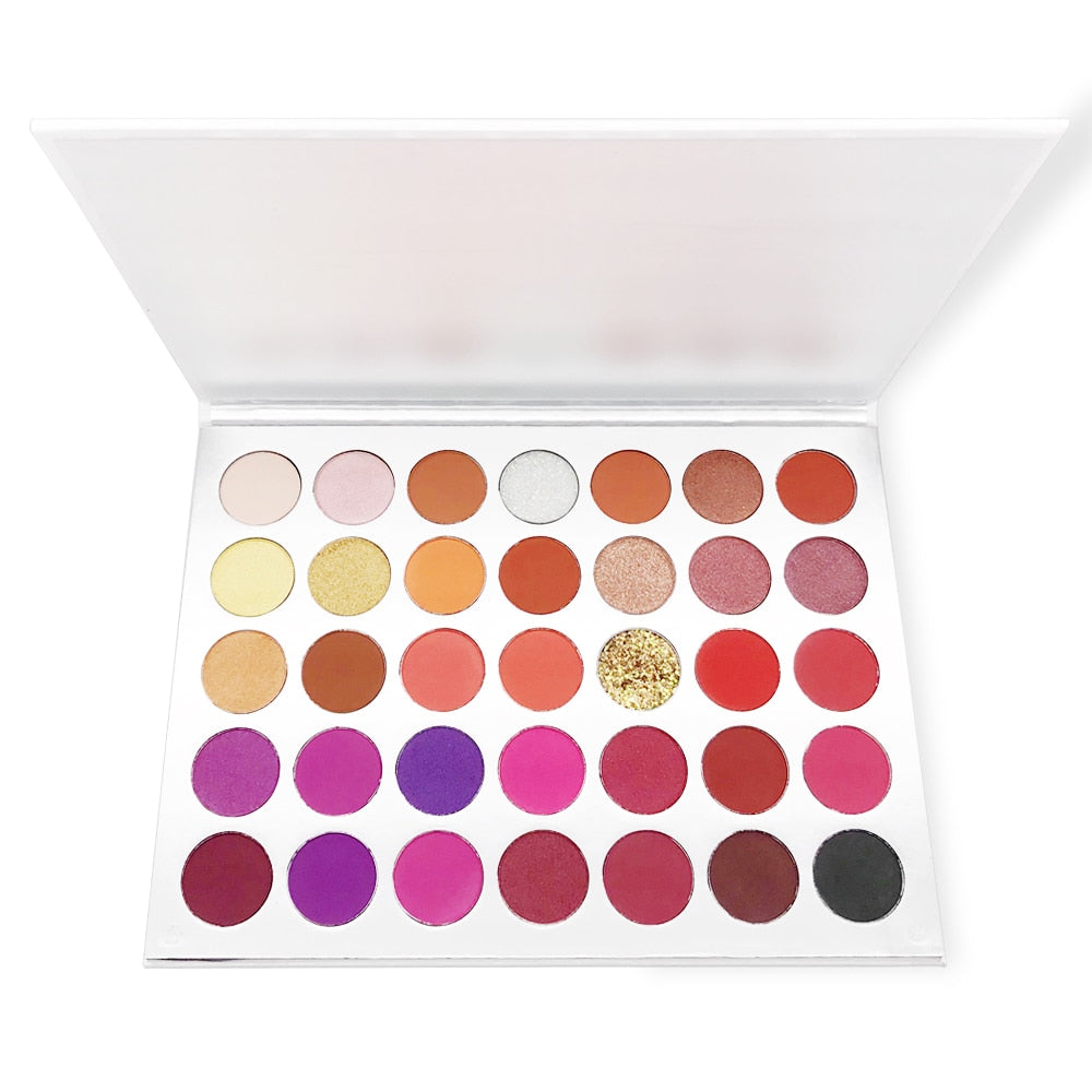 35 Colors High Pigmented Eyeshadow Palette