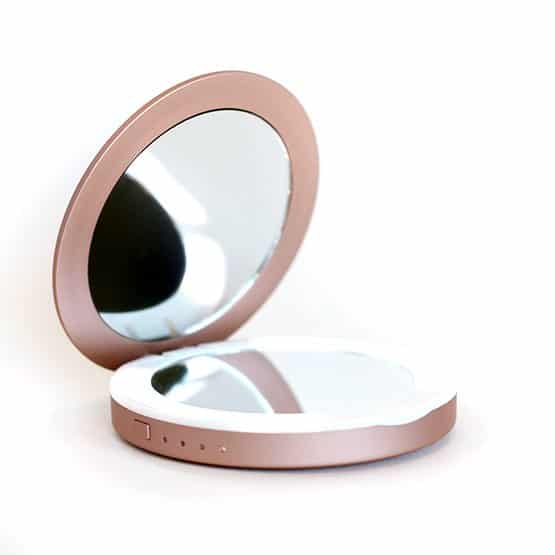 Beauty Bank Illuminating Portable Charger Mirror